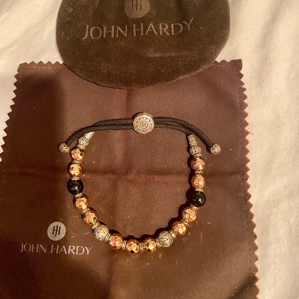 John Hardy Palu 925 Sliver Beaded Bracelet